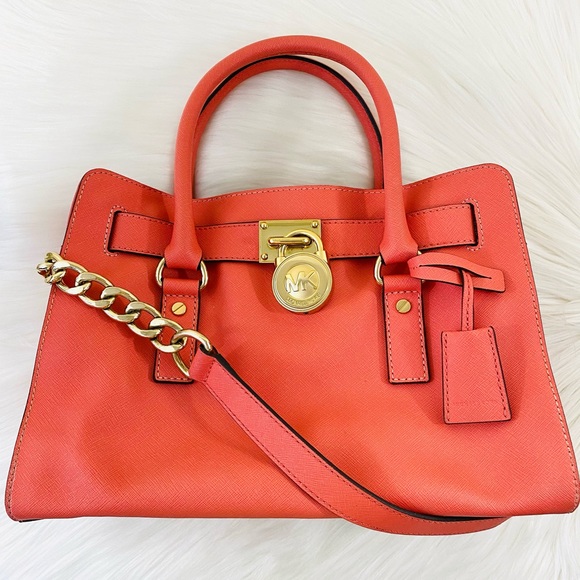 Michael Kors Handbags - Michael Kors Hamilton Satchel
